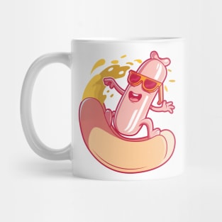 Hot Dog Surf Mug